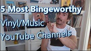 5 Most Binge-Worthy Music/Vinyl YouTube Channels | @seaoftranquilityprog @mazzysmusic @fantano