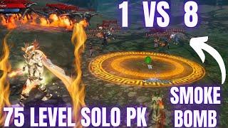 Rise Online | ( SLİDE ) 75 Assasin Skili | 1 vs 20 ' de Girsek Ölmekk Yok Yola Devam ! | SOLO PK !