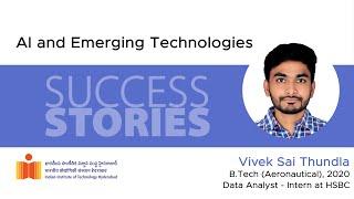 Success Stories | Vivek | AI and Emerging Technologies