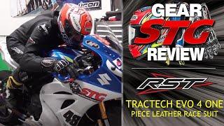 RST TracTech Evo 4 One Piece Leather Race Suit Review | Sportbike Track Gear