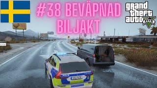 POLIS I GTA PÅ SVENSKA #38 BEVÄPNAD BILJAKT