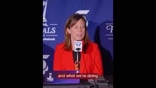 Gwyneth Philips has "elevated her game a few notches here in playoffs"