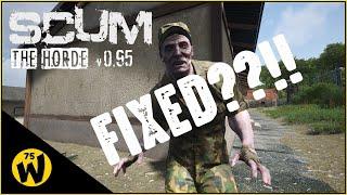 SCUM 0.95 - The Horde - Testing The Puppets After The Update