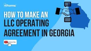 Understanding a Georgia LLC Operating Agreement