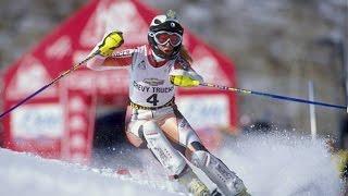 Urška Hrovat wins slalom (Park City 1998)