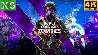 Black Ops Cold War Zombies 4K Gameplay (Firebase Z)