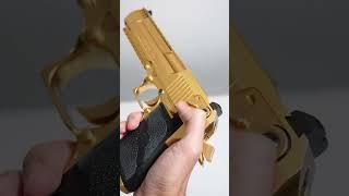 Gold Cybergun Desert Eagle L6 .50AE GBB #Airsoft Pistol #ASMR | RWTV #shorts