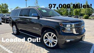 2017 Chevrolet Suburban Premier 5.3 POV Test Drive & 97,000 Mile Review (2015-2020)