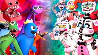 [SFM FNaF] Rainbow Friends & Boxy Boo vs Sister Location