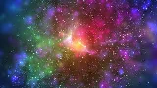 Multicolor Galaxy Motion Background ~60:00 Minutes Space Wallpaper~ Longest FREE UHD 60fps