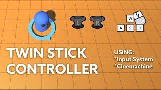 Unity Twin Stick Controller Tutorial (Gamepad and Keyboard) | Top Down Shooter Controls