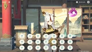 Playing "Play with me" from DDLC, but in Genshin Impact