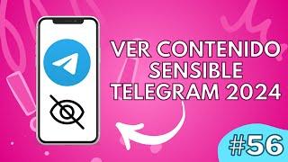 Telegram no me Deja ver Contenido Iphone 2024 | Cómo ver Contenido Sensible en Telegram ios (2024)