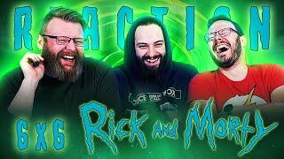 Rick and Morty 6x6 REACTION!! "Juricksic Mort"