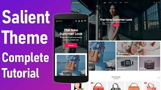 Salient wordpress theme tutorial | Salient theme Complete Tutorial