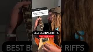 TOP 3 Beginner guitar riffs