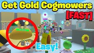 How To Get GOLD COGMOWERS *FAST* in Bee Swarm Simulator