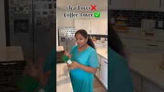 Tea Lover / Coffee Lover || Which one is your choice || USA Telugu Vlogs #funnyshorts #shorts #food