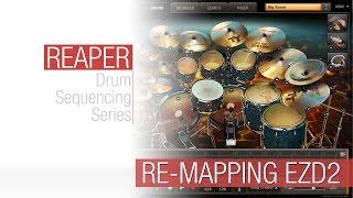 Reaper Tutorial: Re-Mapping EZ Drummer 2's Drums