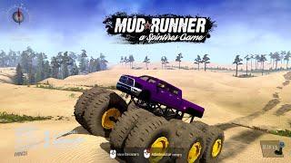 Spintires: MudRunner - FROG'S MONSTROUSITY 14 DOOR OBS Giant Monster Truck | MOD