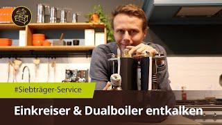 Dualboiler & Einkreiser Espressomaschinen entkalken oder nicht?