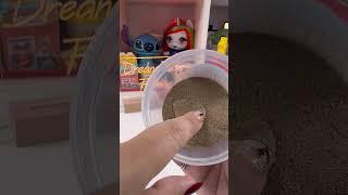 Wonder Sand! Will it mix? #asmr #sand #slime #shortsmaschallenge