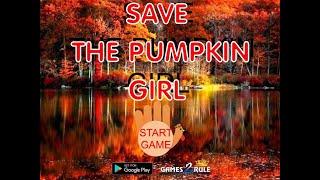 save the pumpkin girl video walkthrough