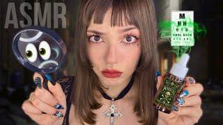 ASMR | MÉDICA DUVIDOSA EXAMINA SEUS OLHOS 