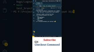 Git Tutorial Telugu: Git Commands ( Checkout ), Git and GitHub, Telugu Git Course, GitHub Tutorial