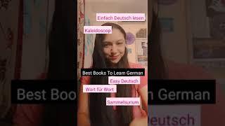 Best Books To Learn German #books #bücher #learngermanonline #shorts #germanlanguage #youtubeshorts