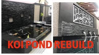 Koi Pond Singapore Rebuild