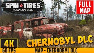 SpinTires (2014) - Full Walkthrough Map - Chernobyl DLC - No Commentary (4K 60FPS)