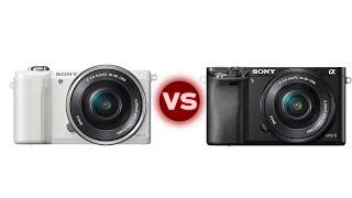 Sony a5100 vs Sony a6000