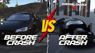 Audi Crash Test in Extreme Conditions!  | BeamNG Drive