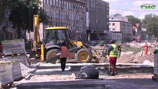 В Самаре преображают улицу Чернореченскую