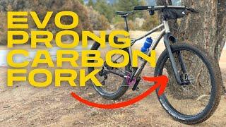 Testing A UK Designed Carbon MTB Fork | Travers Bikes Evo Prong