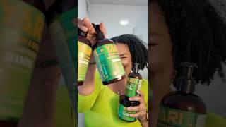 Winter Hair Care Routine, ft. Yari's Rosemary & Banana oil Line#Shorts #curlyhairroutine