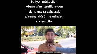 SURİYELİ VE AFGANLAR İFŞA