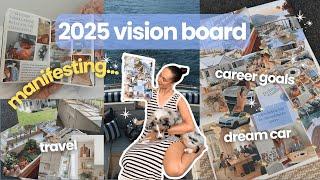 Manifest your dream life using THIS vision board hack + what's on MY vision board 