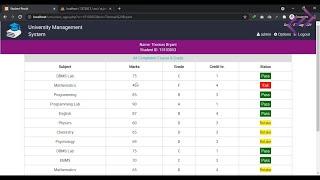 University Management System in PHP MySQL with Source Code - CodeAstro