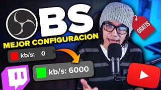 LA MEJOR CONFIGURACION DE OBS PARA CUALQUIER PC (TWITCH/YOUTUBE) GRATIS | Consejos/Tutorial | UrbVic