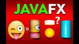 Creating 3D Shapes with JavaFX | Computer graphics and animation || Java Mini Project