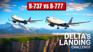 Which DELTA Airlines Boeing Jet is KING, the 737 or 777?