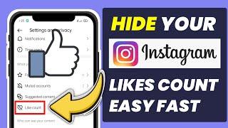 How to Hide Your Instagram Likes Count New Update [Easy Fast] fix 2024