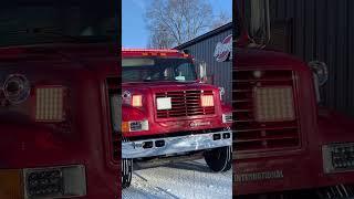 Fire truck up fitted by Superior LED