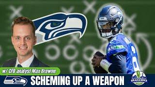 Jalen Milroe is a "CHEAT CODE!" This CFB analyst believes the SEAHAWKS have a WEAPON on their hands!