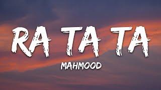 Mahmood - RA TA TA (Testo/Lyrics)