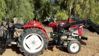 Used compact tractor with backhoe for sale by Toughtractors.com