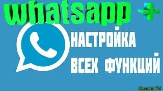 Настройка whatsapp plus. Включение всех функций ватсап плюс