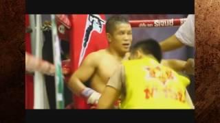 Muay Thai   Lak Hai vs Sansak 57 year old